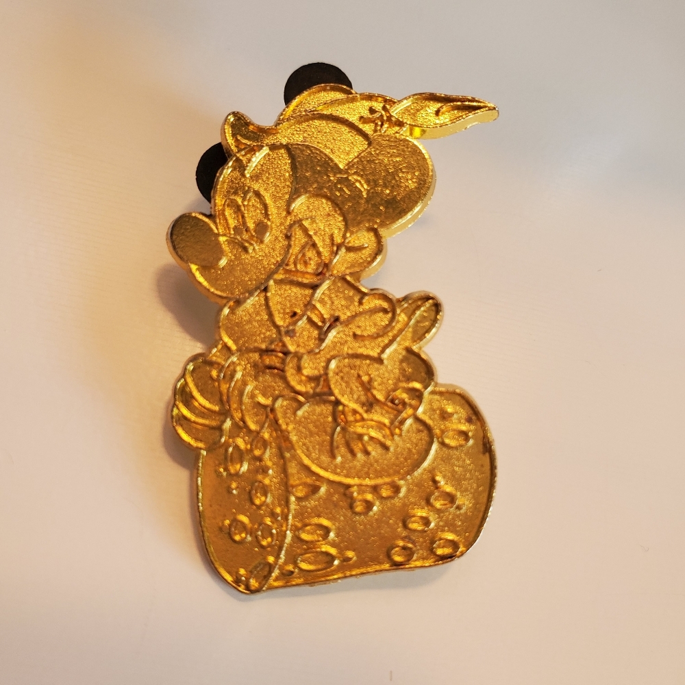 Gold Mickey Mouse Pin Hong Kong Edition